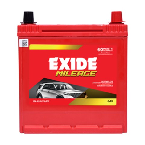 Exide ML45D21LBH Car battery in inverterchennai.com