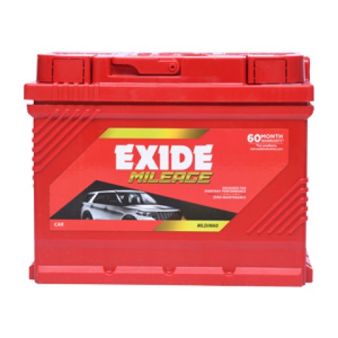 Exide MLDIN60 Car battery in inverterchennai.com