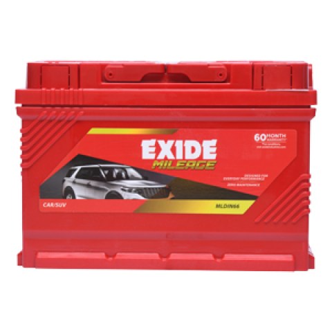 Exide 66AH MLDIN66 Car battery in inverterchennai.com