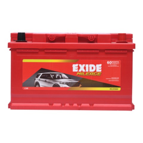 Exide 80Ah MLDIN80 Car battery in inverterchennai.com