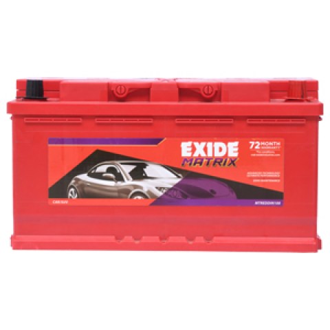 Exide Matrix Red Car Battery MTREDDIN100 inverterchennai.com