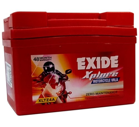 Exide 4Ah Xplore XLTZ4A battery inverterchennai.com